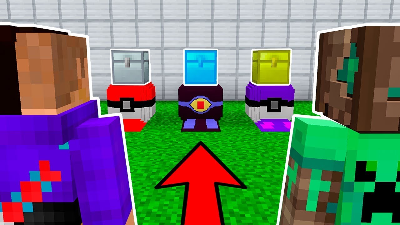 MINECRAFT: NO ESCOJAS EL COFRE EQUIVOCADO 😂😂 MINECRAFT PIXELMON LUCKY BLOCK MOD