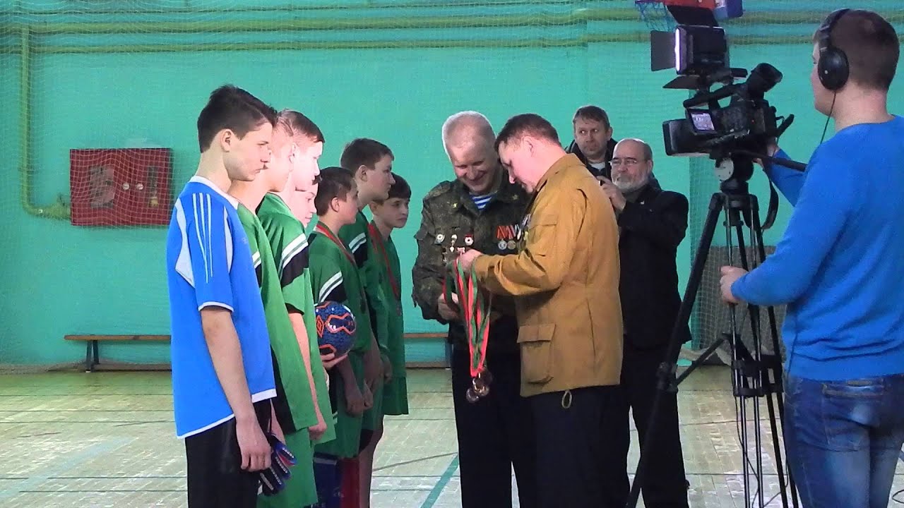Кричев. Церемония закрытия соревнований по футболу.
