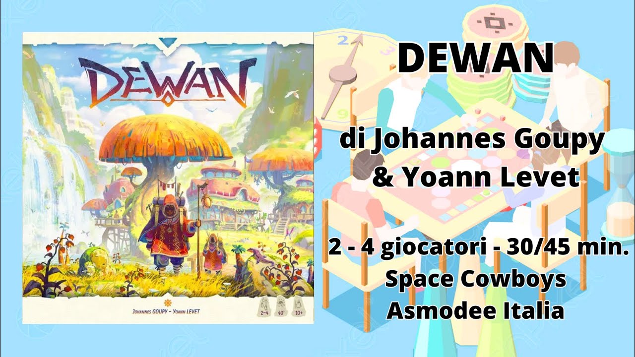 Dewan (gioco da tavolo) - Tutorial italiano