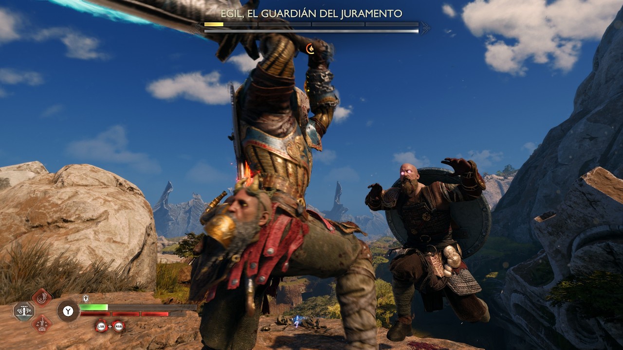 God of War Ragnarök - PC - Español - Modo God of war - Episodio 27: El Cráter (3ª parte)