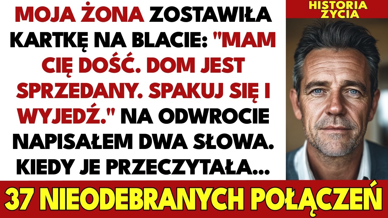 Moja Żona Sprzedała Dom I Kazała Mi Wyjść — Ale To, Co Zrobiłem Potem, Zmieniło Wszystko...