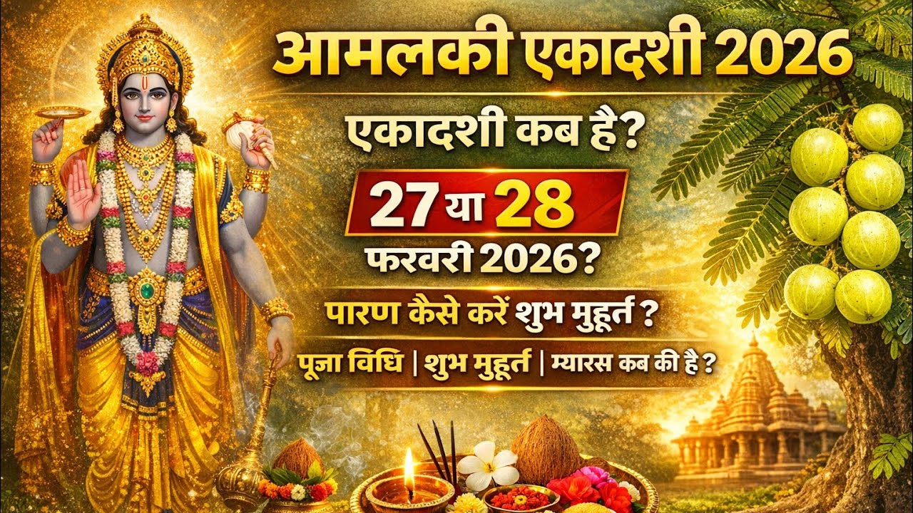 एकादशी कब है 2026 Ekadashi kab hai | Ekadashi February 2026| gyaras Kab Ki Hai | Ekadashi kab ki hai