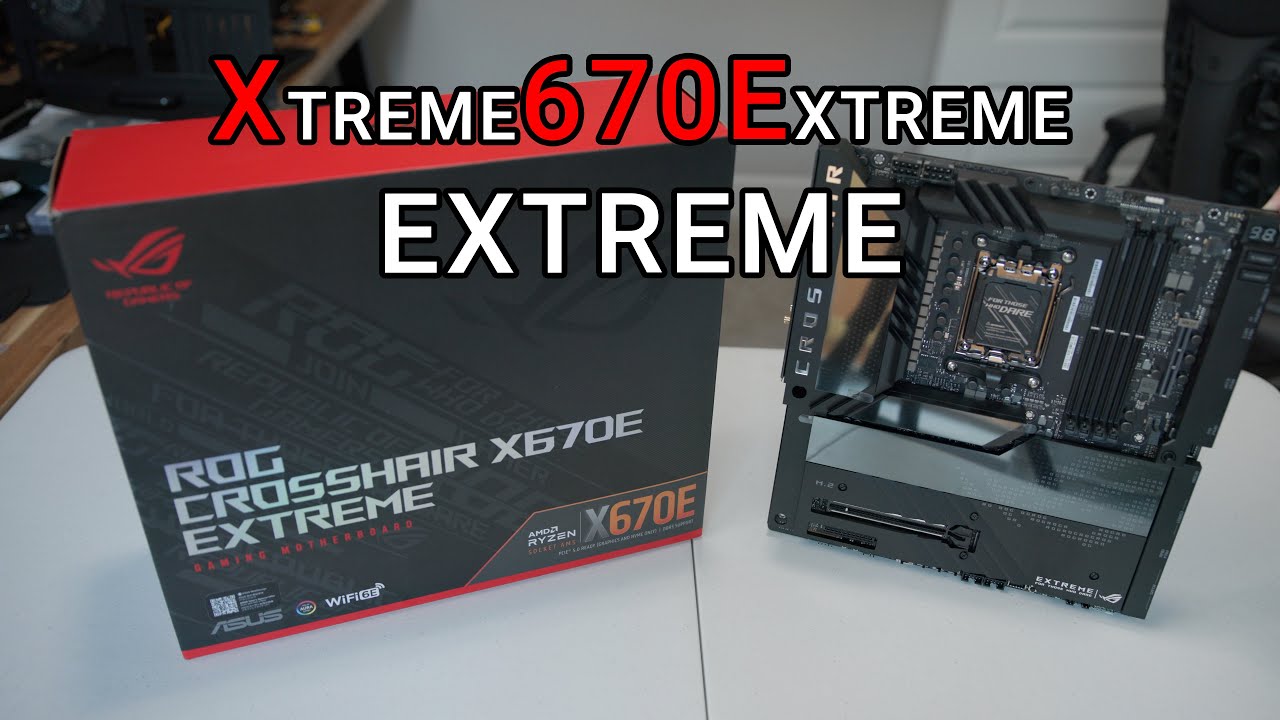 Asus X670E Extreme Motherboard Unboxing & First Look