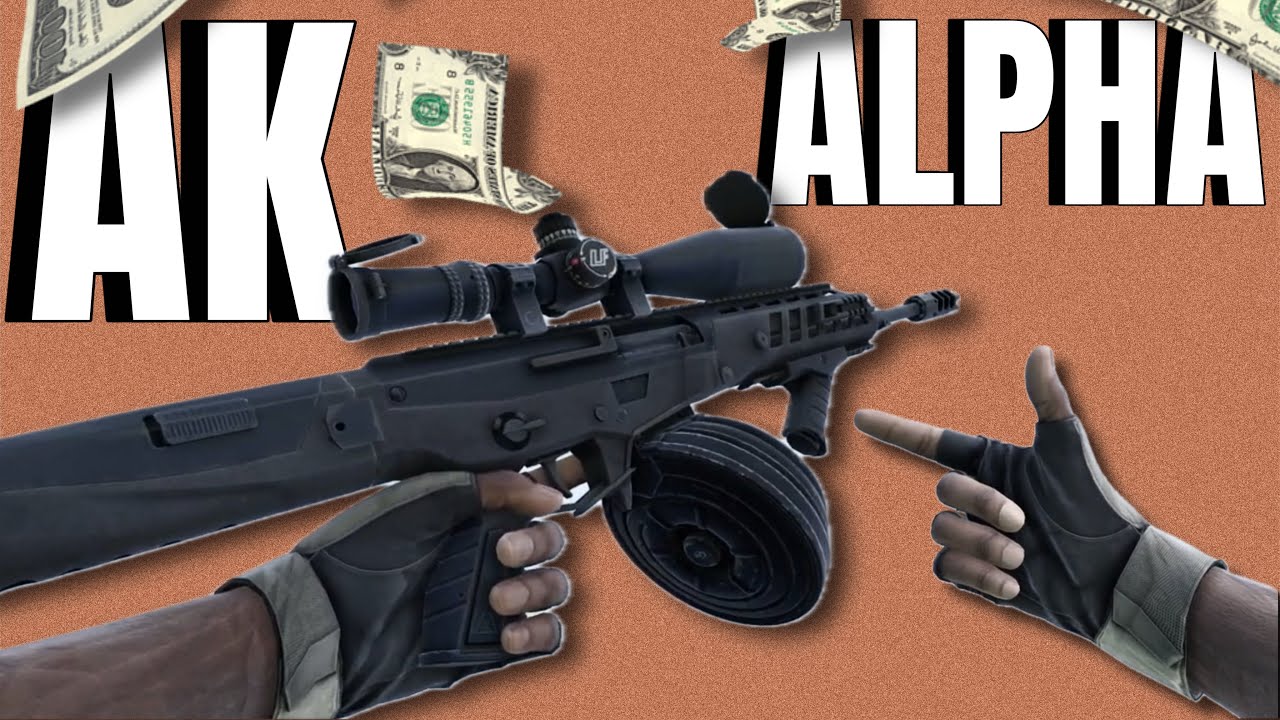 Exfil Zone SECRET Meta!? SOLO PvP Using The AK Alpha And PkP! - Contractors Showdown Exfil Zone