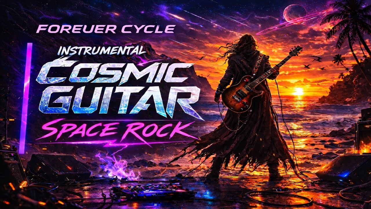 [35 MIN] Rock/ Cosmic/ Guitar/ Instrumental Mix |  RELAXATION/STUDY/SLEEP