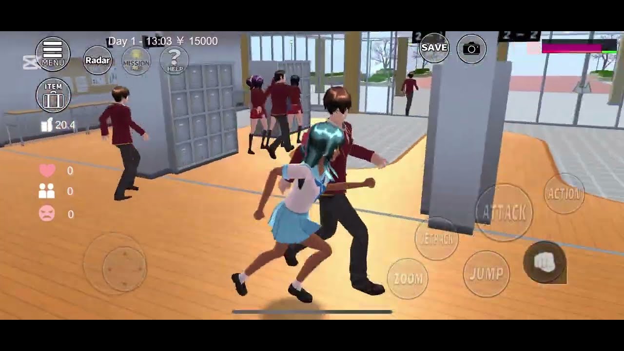 Sakura school simulator gameplay (part 2)