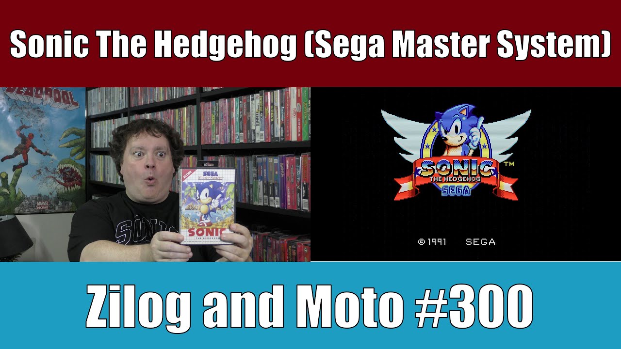 Sonic the Hedgehog (Sega Master System) - Zilog and Moto #300