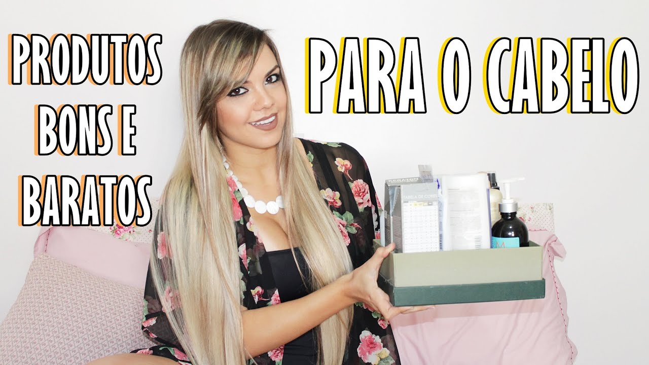 Produtos bons e baratos que uso no meu Cabelo Loiro - Camilla Amaral