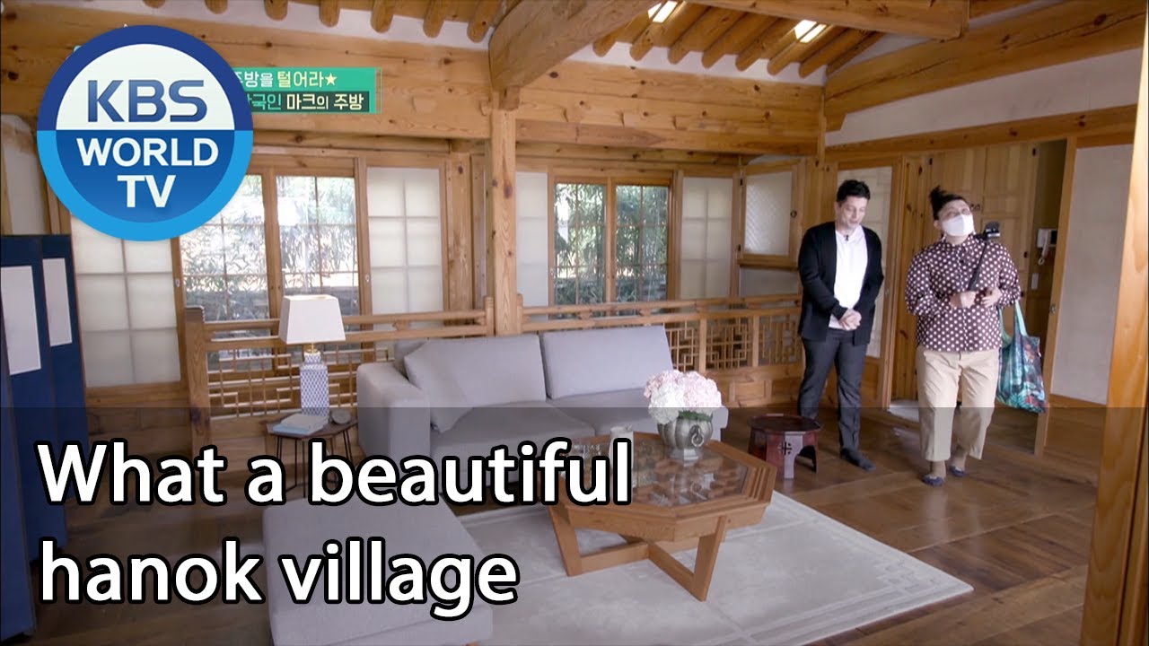 What a beautiful hanok village (Stars' Top Recipe at Fun-Staurant) | KBS WORLD TV 201103