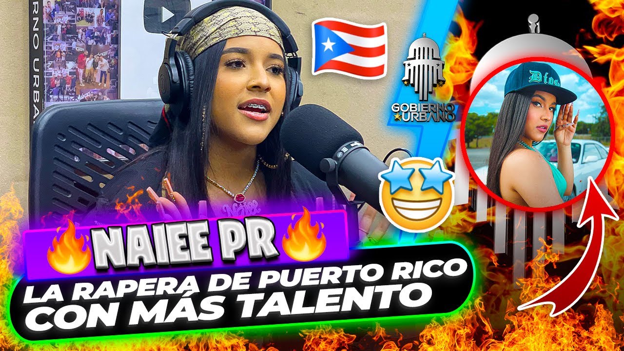 NAIEE PR: LA RAPERA DE PUERTO RICO CON MÁS TALENTO @ELBRAYLIN_