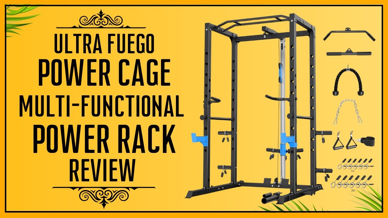 ULTRA FUEGO Power Cage Multi-Functional Power Rack Review