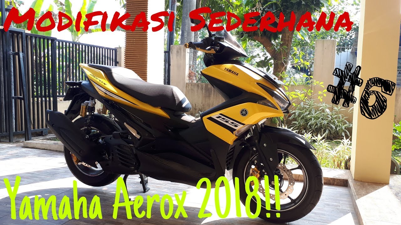 Modifikasi Ringan Yamaha Aerox