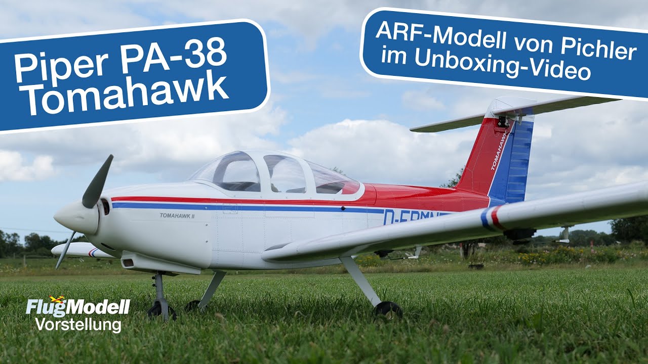 Unboxing der Piper PA-38 Tomahawk - 1,9-m-ARF-Modell von Pichler - zu Test in FlugModell 4+5/2024