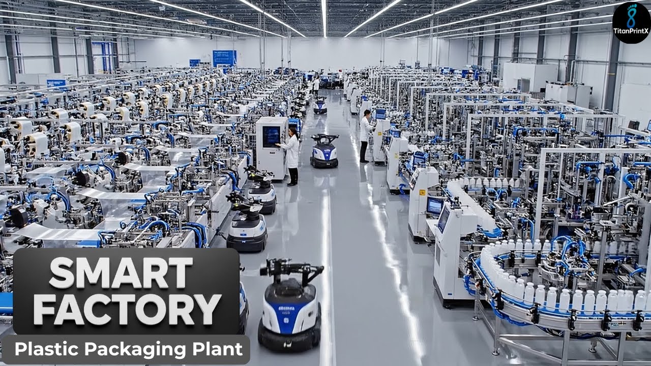 How Is Plastic Packaging Made in a Smart Factory? | Full Manufacturing Process