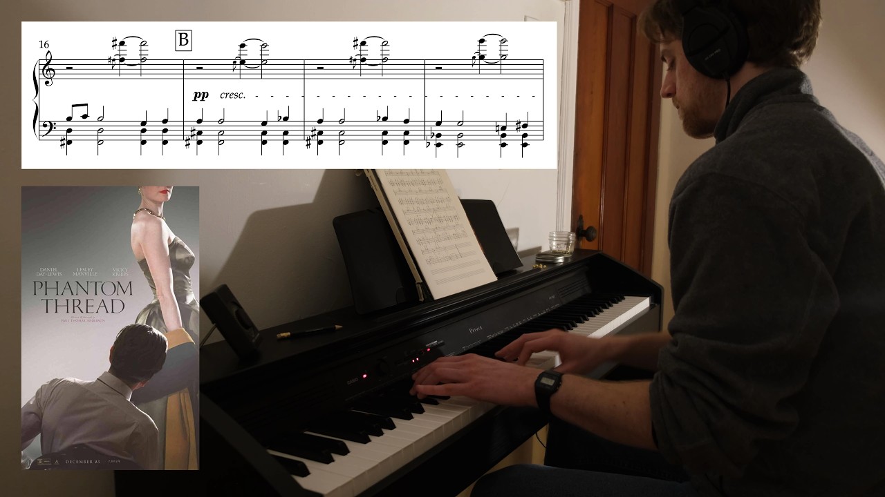 Jonny Greenwood - Alma (from ‘Phantom Thread’) [Solo Piano]