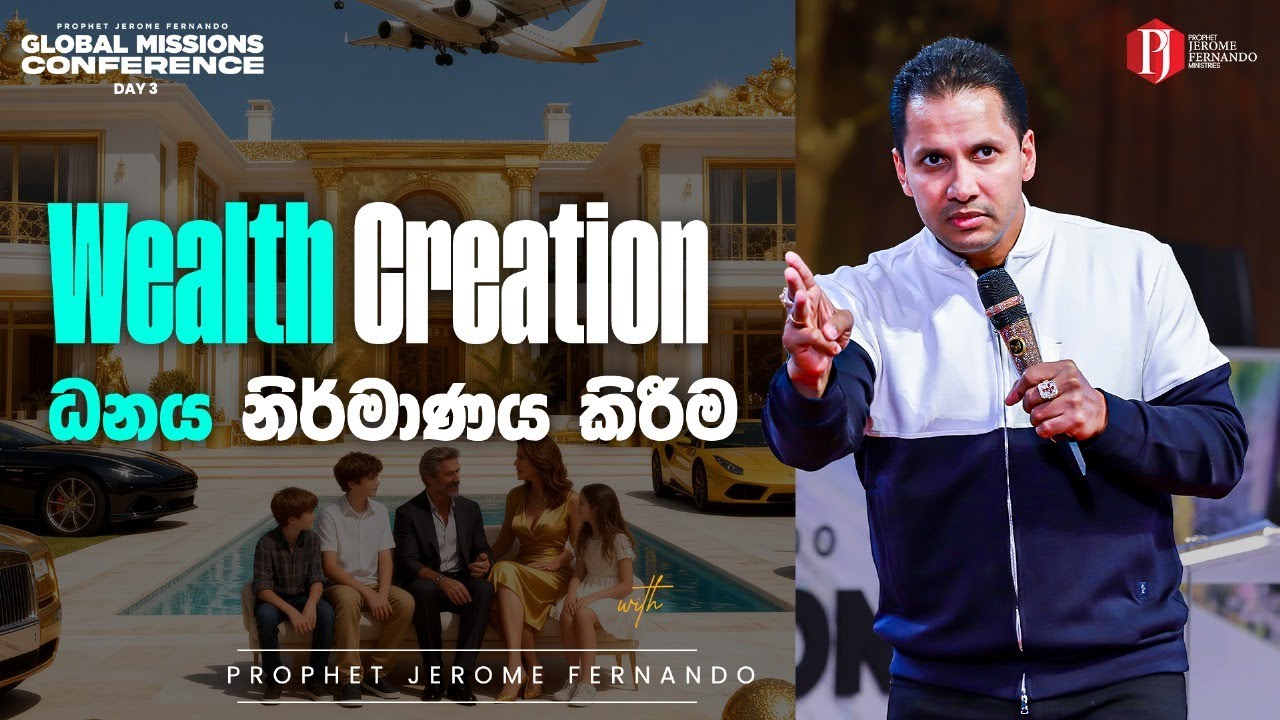 Wealth creation | ධනය නිර්මාණය කිරීම with Prophet Jerome Fernando
