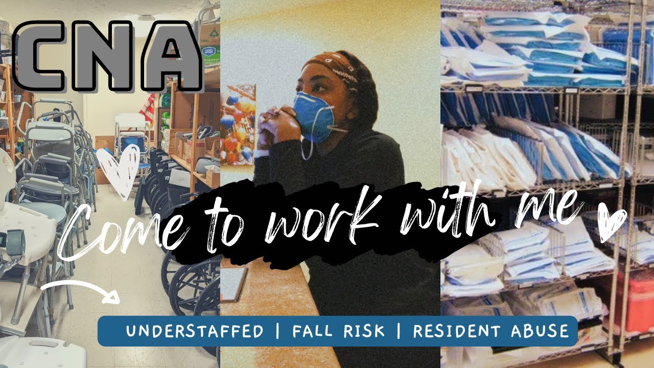 COME TO WORK W/ ME #CNA EDITION (AM SHIFT) | #UNDERSTAFFED | FALL RISK | #BLACK GIRL NURSING