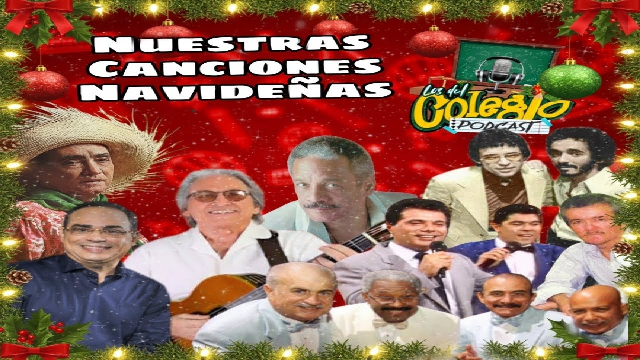 Escogiendo canciones de Navidad.