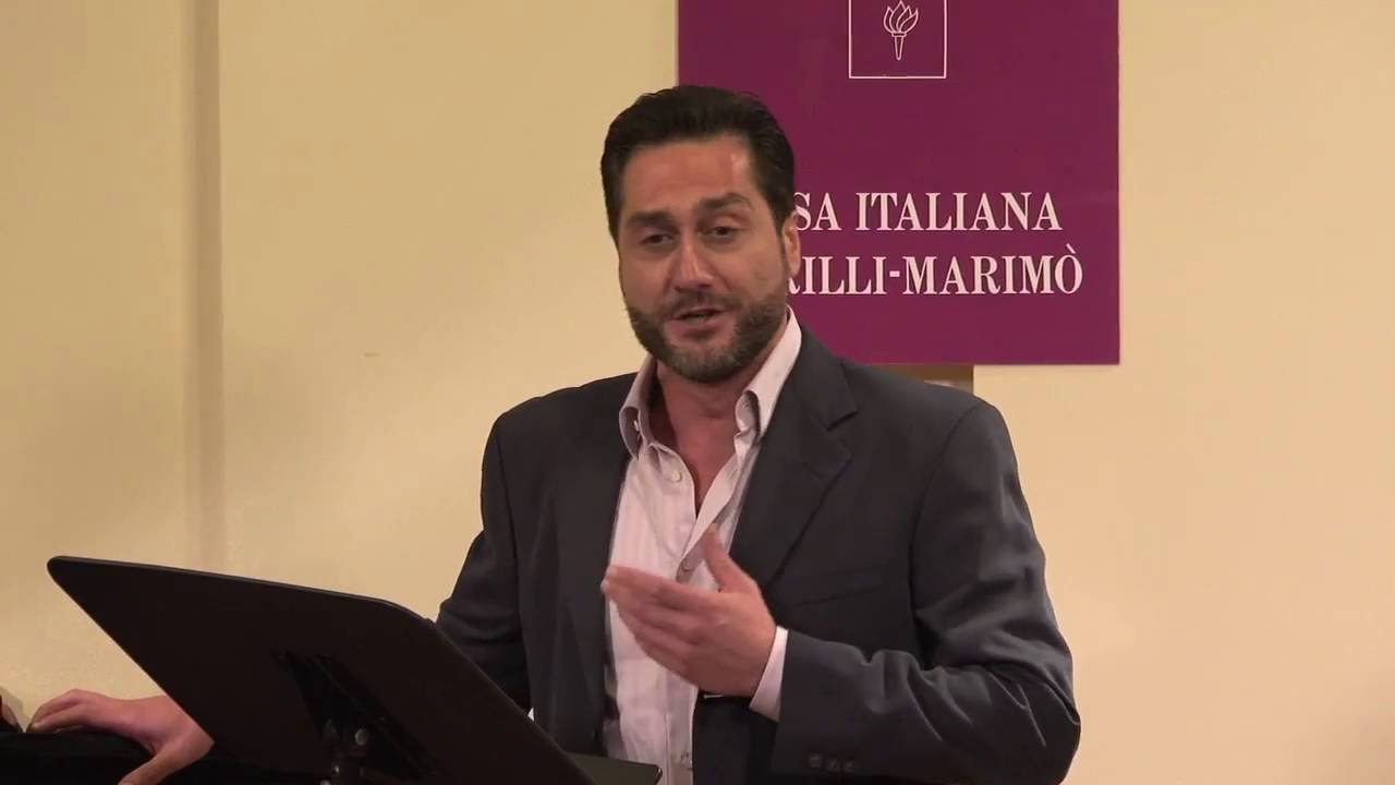 Giuseppe Filianoti presents and performs Cilea's Vocal Chamber Music