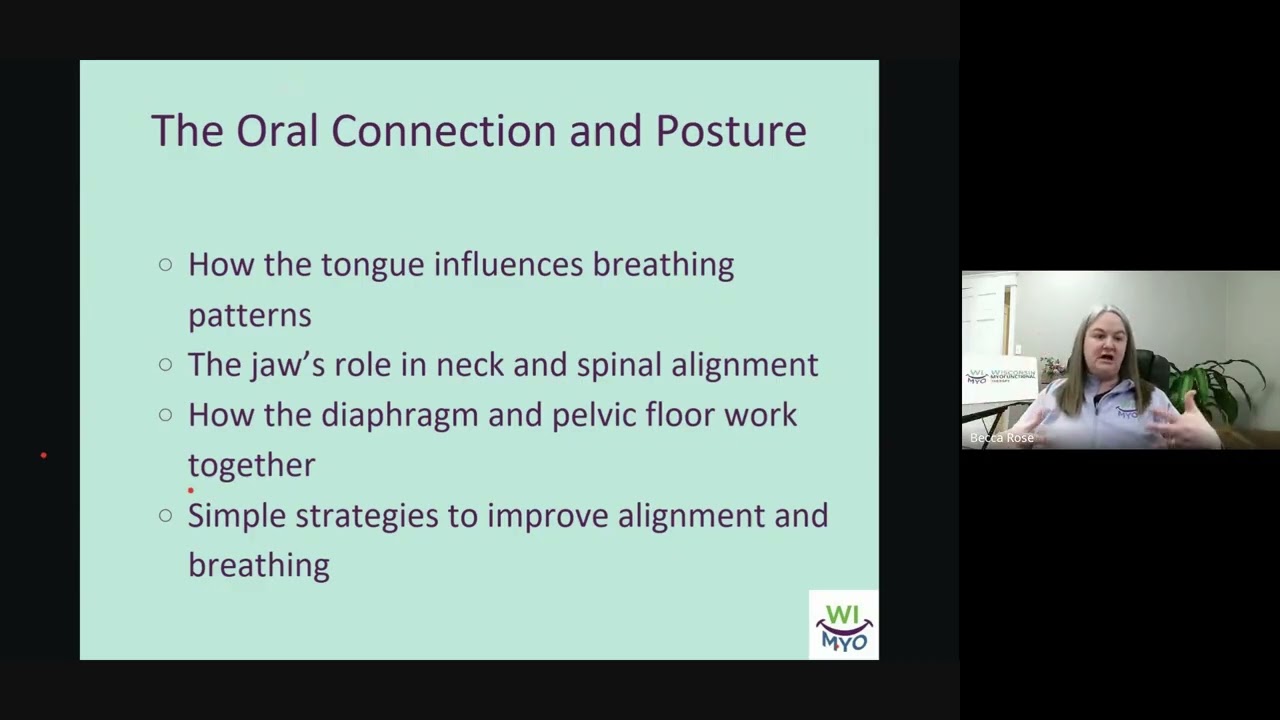 It's all connected: Chiropractic care and myofunctional therapy