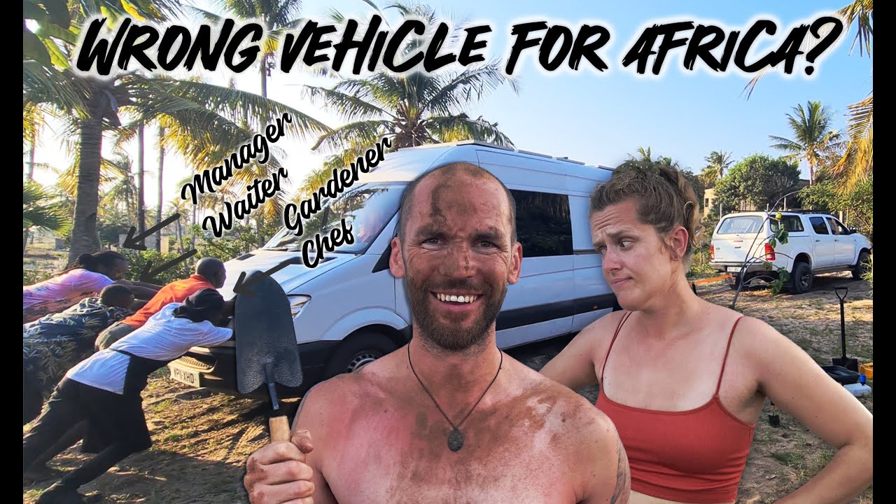 Wrong Vehicle to overland Africa? //  VAN LIFE MOZAMBIQUE // WHALES // AFRICA