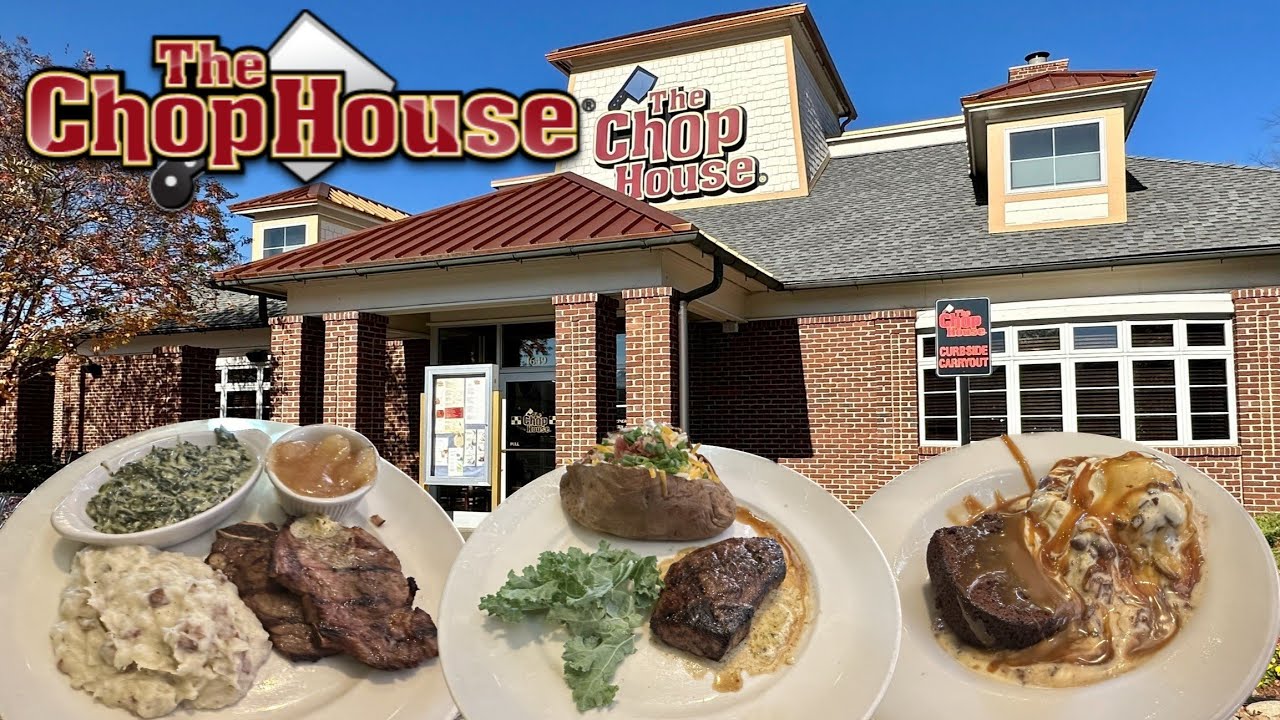 The Chop House Lunch Menu - Sevierville TN