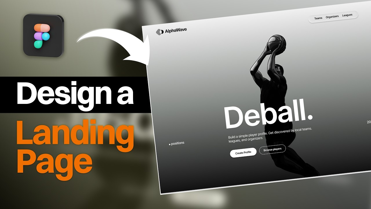 Design a Modern Landing Page in Figma (Step-by-Step for Beginners)