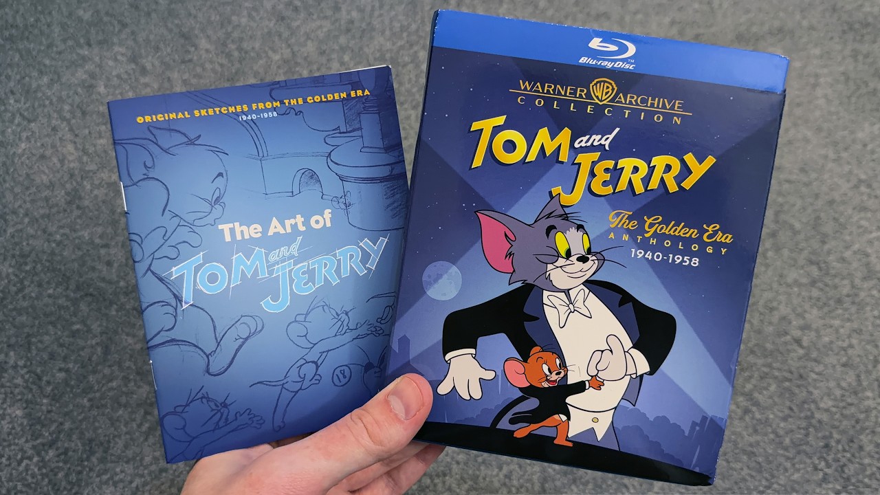 Распаковка и обзор Blu-ray диска «Том и Джерри: Золотая эра» / Меню (1940-1958)