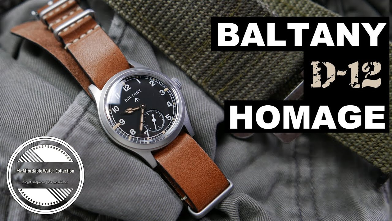 Baltany Dirty Dozen [D12] Homage | A WW2 Inspired Military Field Watch DONE RIGHT
