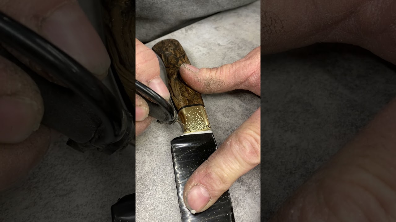 Texturing brass bolsters