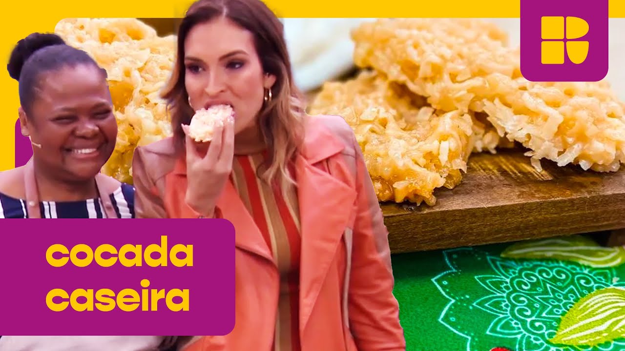 Cocada caseira para a festa junina! | Receitas de Festa Junina | É De Casa