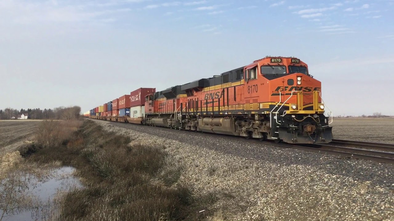 Railfanning the BNSF from Wenona, IL to Streator, IL + NS 65R in Streator 03/09/21