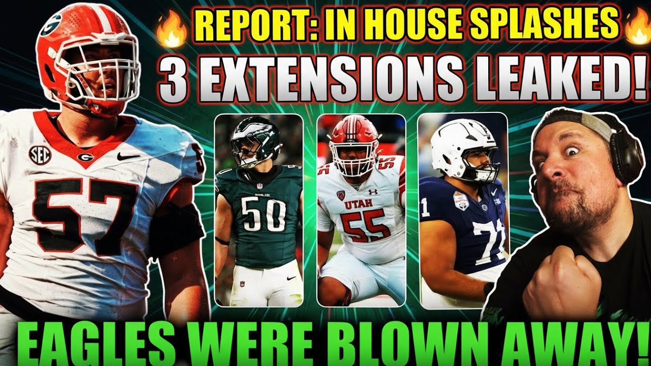 💥EAGLES GOING ALL IN! JAELAN PHILLIPS STAYING? IN-HOUSE SPLASHES LEAK! COMBINE DAY 3! COACH HIRED!👈