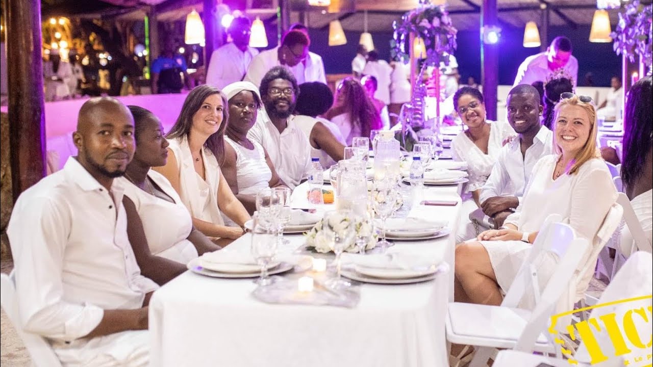 Dîner en blanc, Cap-Haitien… A Cormier Hôtel/Plage | Le 13 Août 2022