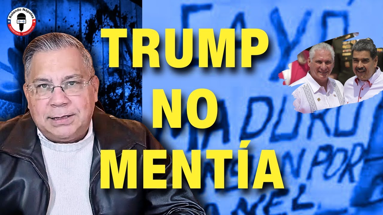 🚨 Admisión inesperada lo que reconoce el régimen sobre lo que dijo Trump sobre Cuba