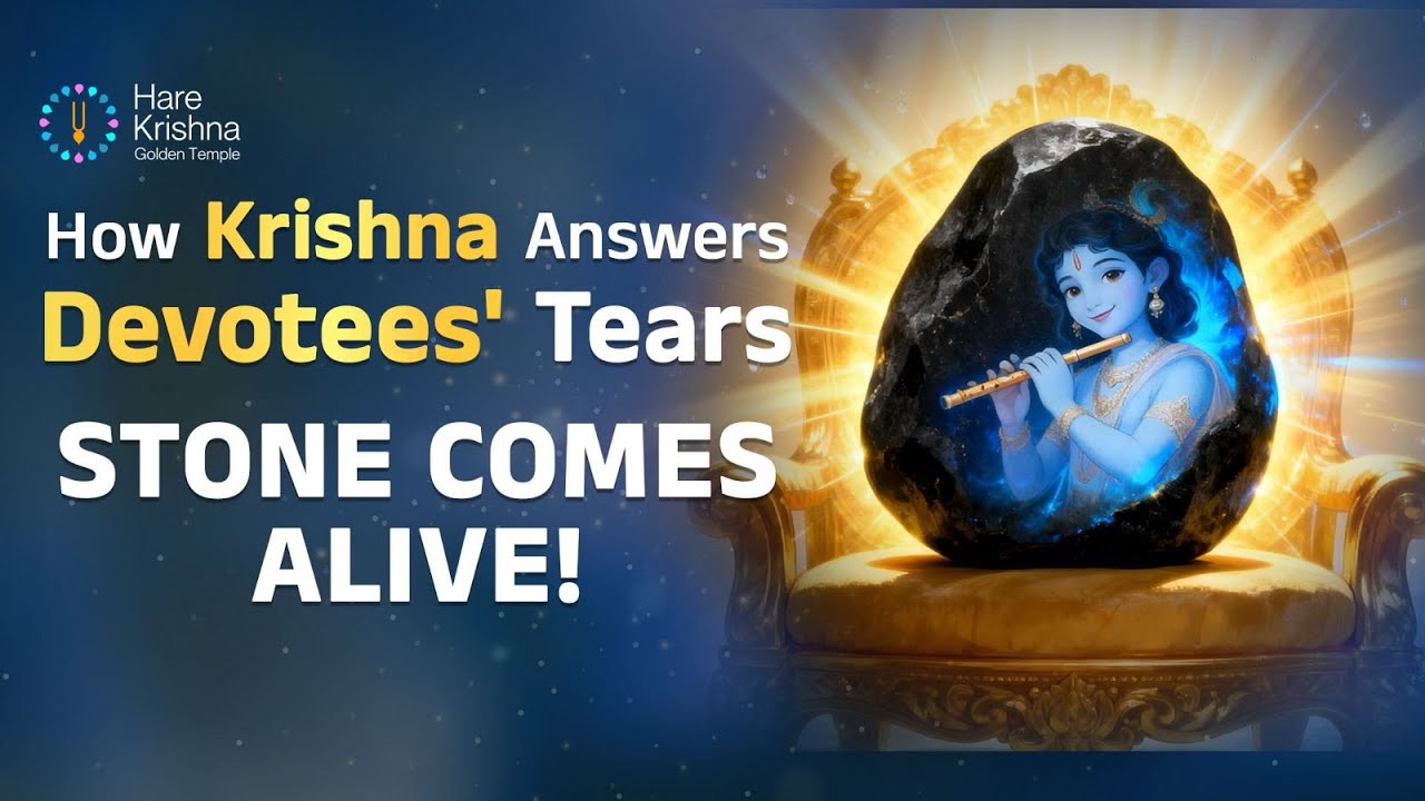 How Krishna Answers Devotees' Tears STONE COMES ALIVE || HG Maha Vishnu Dasa