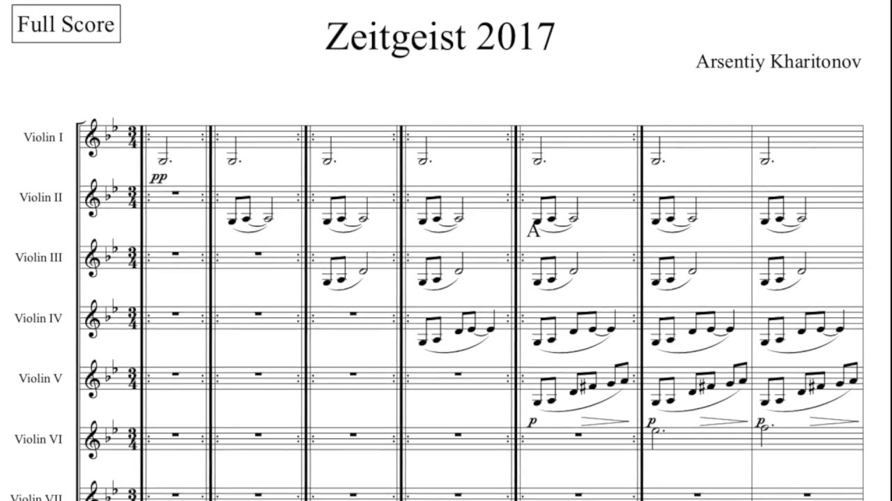 Zeitgeist 2017 by Arsentiy Kharitonov Арсентий Харитонов