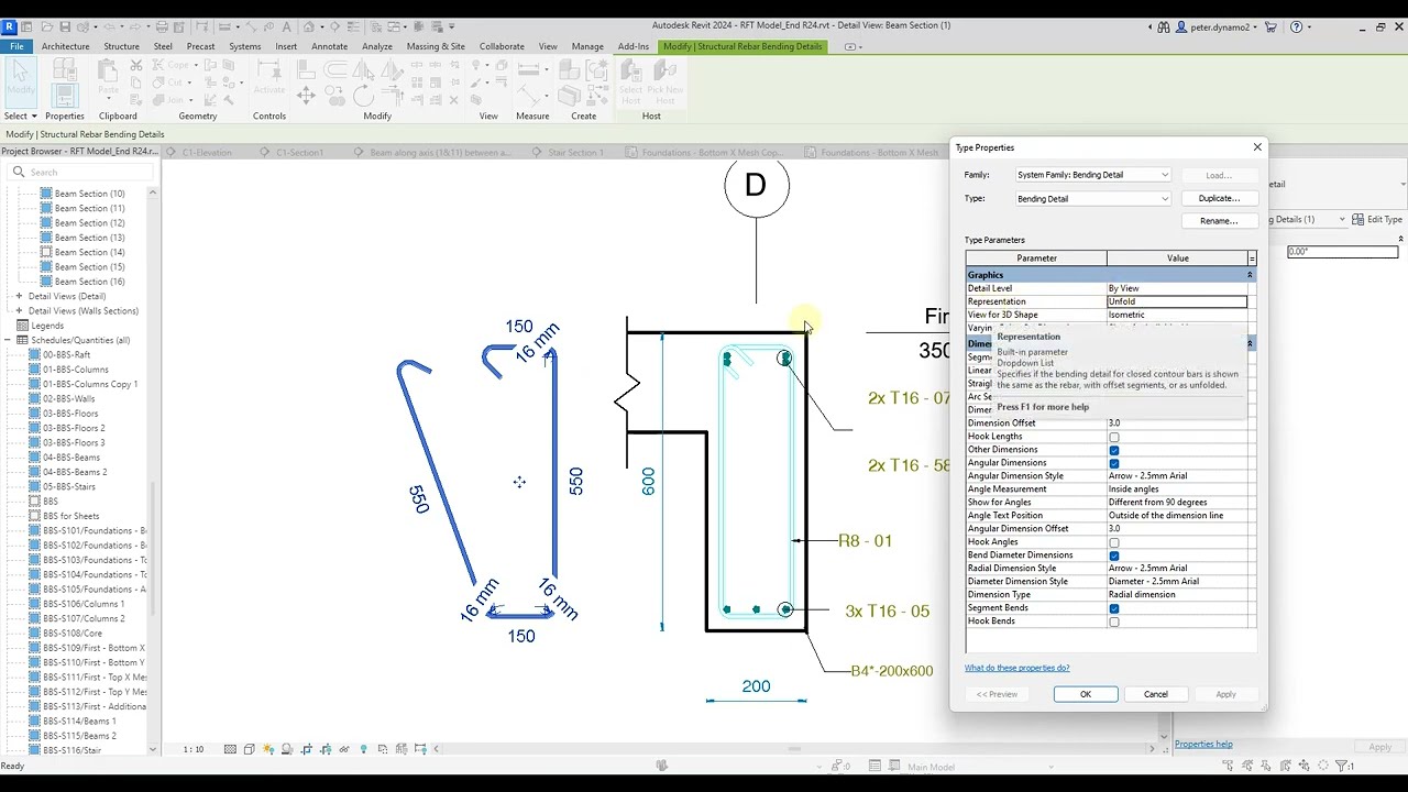 What's New in Revit 2024 For Reinforcement