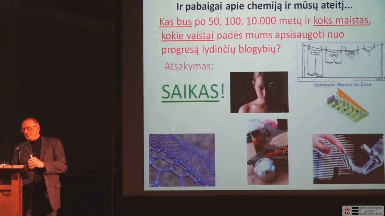 VU Atvirų durų dienos 2013 paskaita „Kasdienio gyvenimo chemija