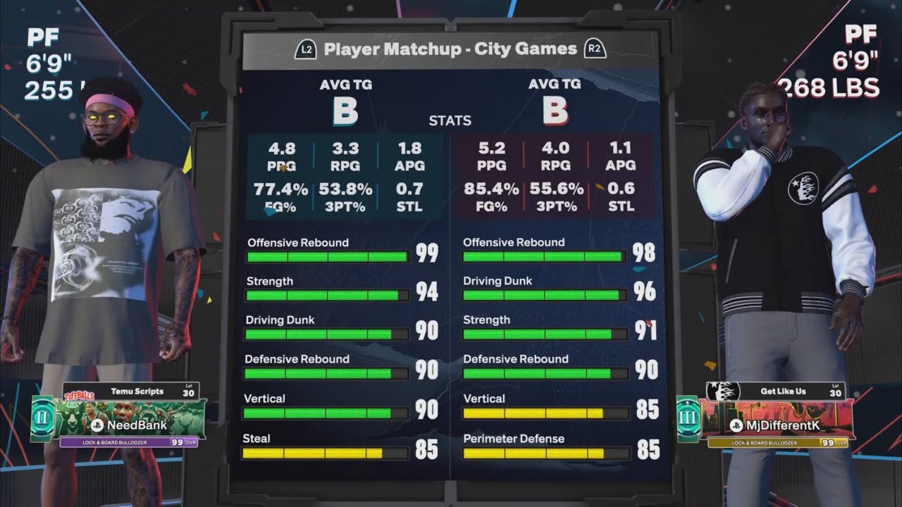 NBA2k26 - NeedBank, BlockTalk, PK vs MjDifferent, FloorGeneral, GuardMyDex | BO7