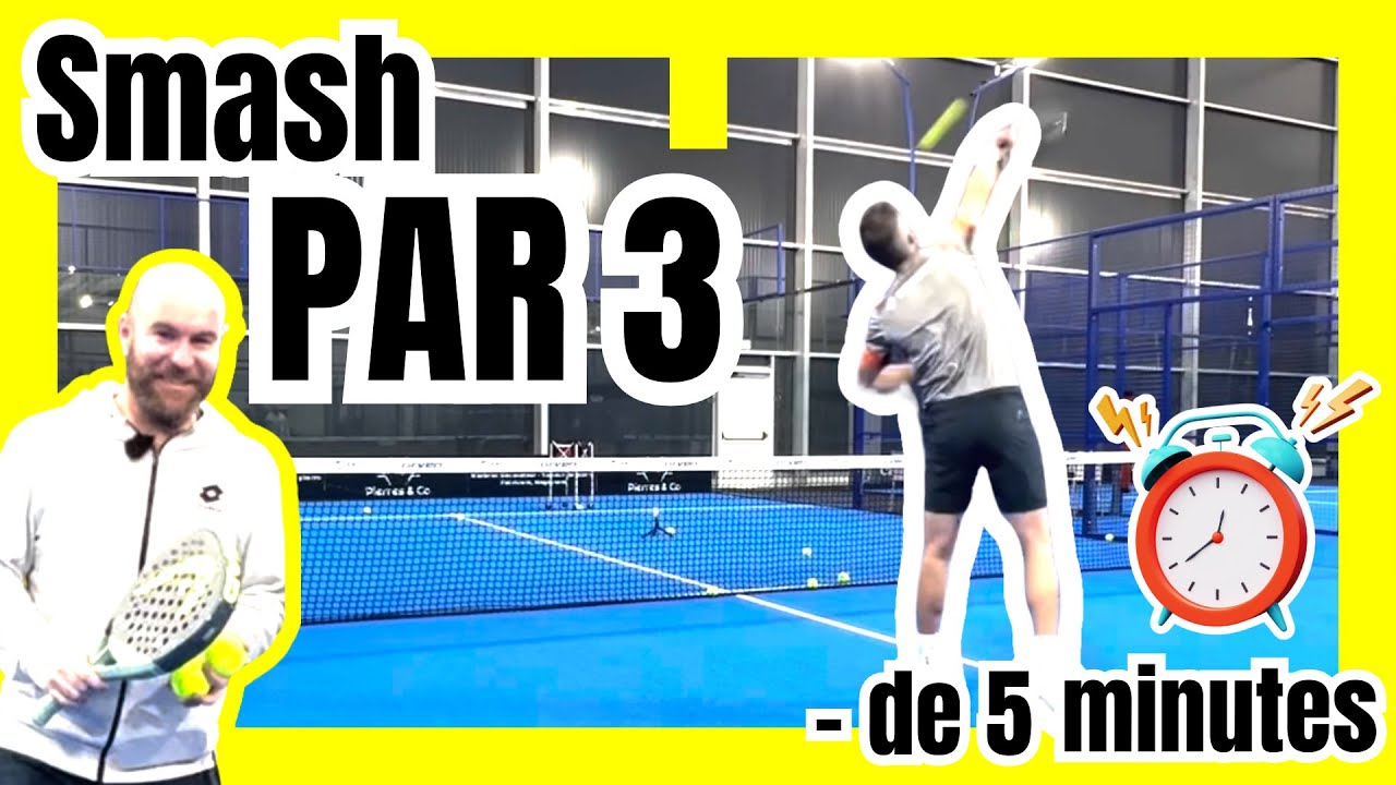 Un pro m'apprend le 💥 SMASH PAR 3 padel 🎾 en MOINS de 5 minutes ⏰ : TUTO PADEL avec 👑 Lo&iuml;c Le Panse