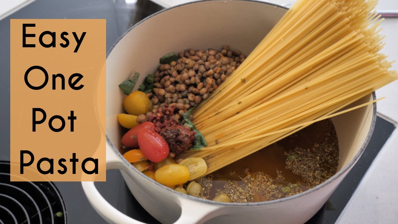 ONE POT PASTA | QUICK & EASY 10 MINUTE MEALS | Kerry Whelpdale