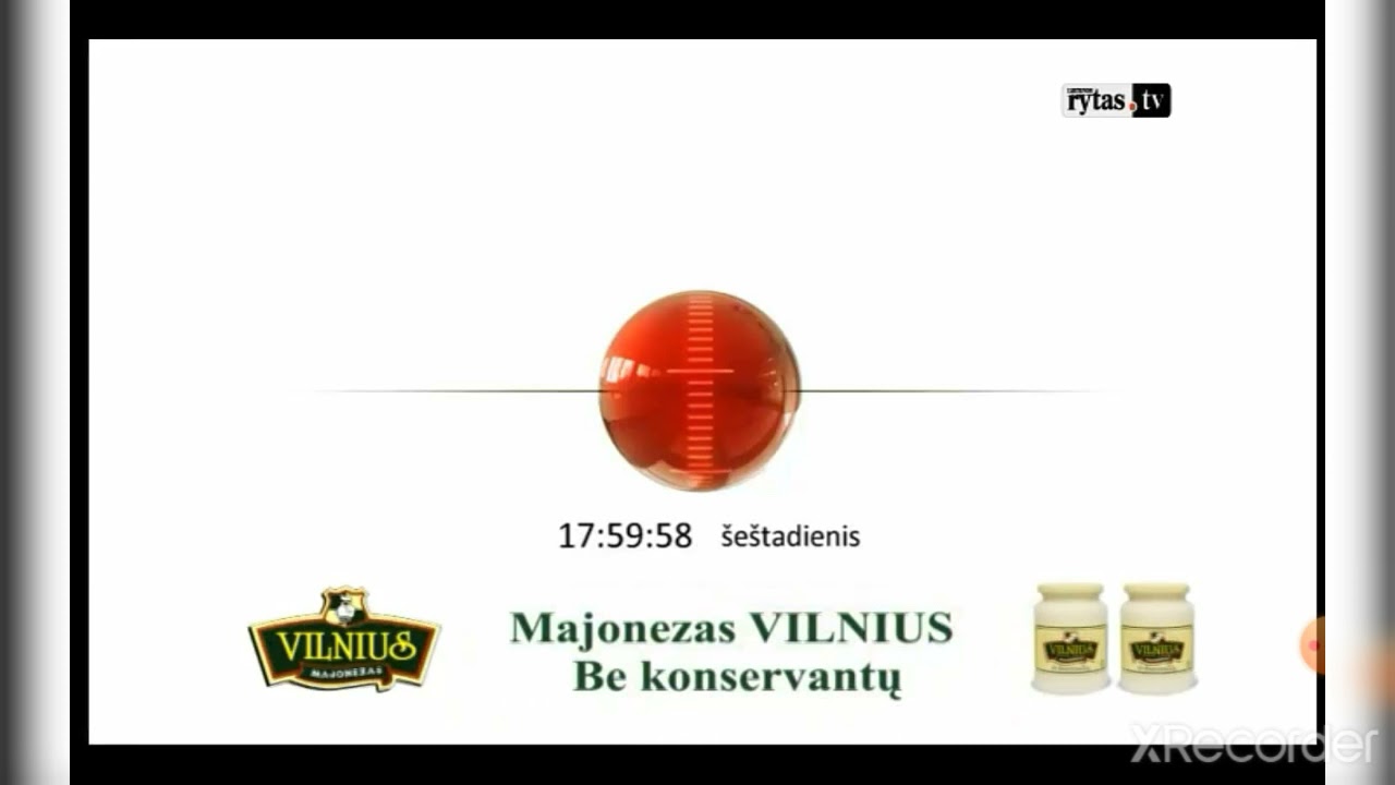 История заставок #1 - История заставок Новостей на Телеканале Lietuvos Rytas TV