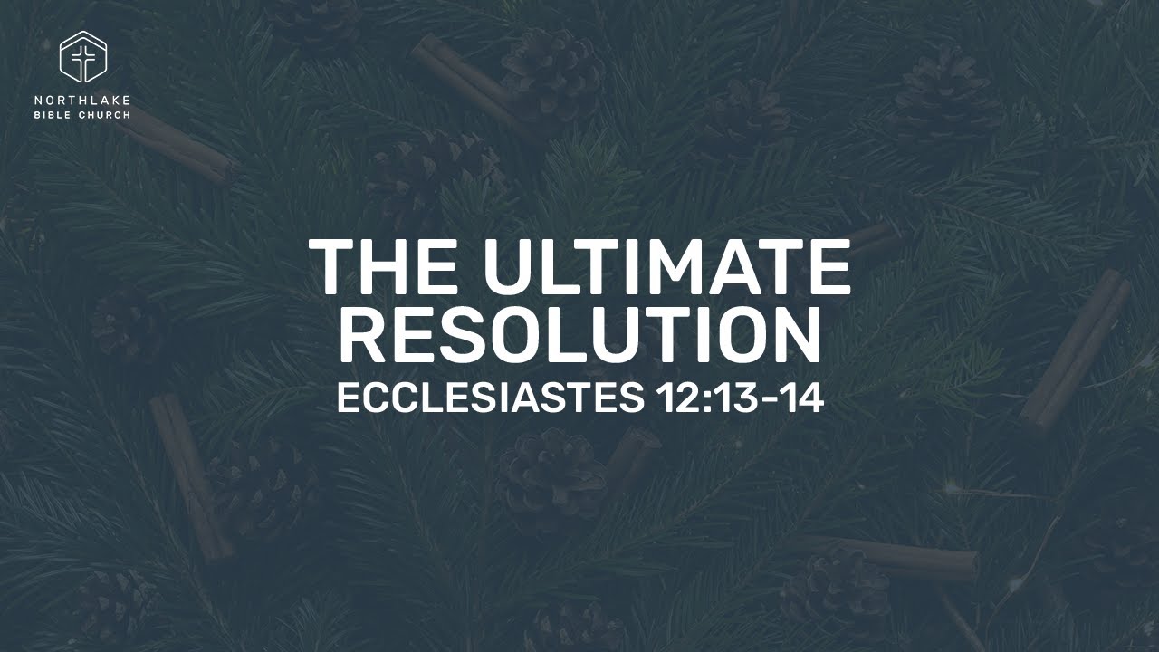 The Ultimate Resolution