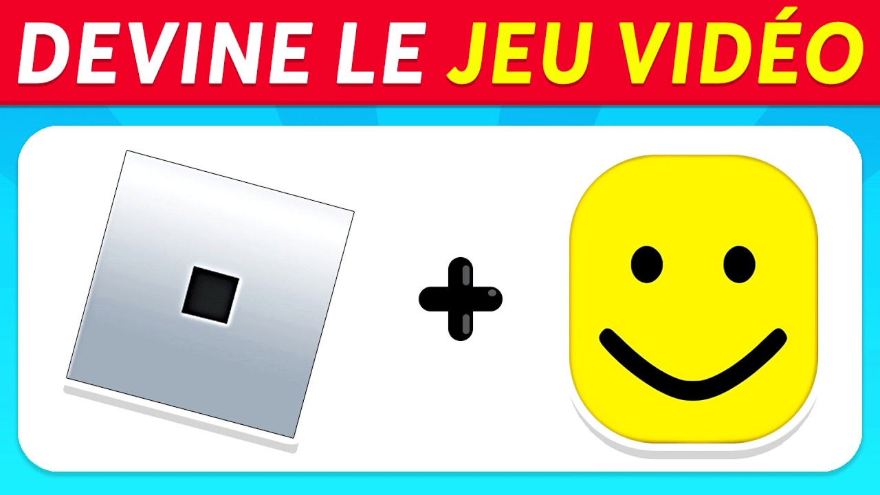 Devine le JEU VIDÉO en ÉMOJIS 🎲🎮  Robo Quiz