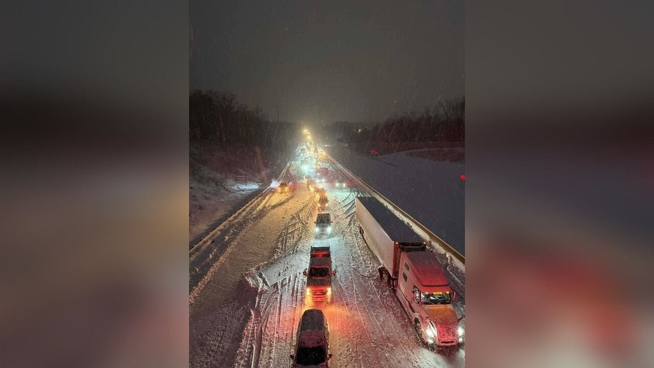 I-85 NB shutdown in NC, over 100 vehicles stranded | WSOC-TV