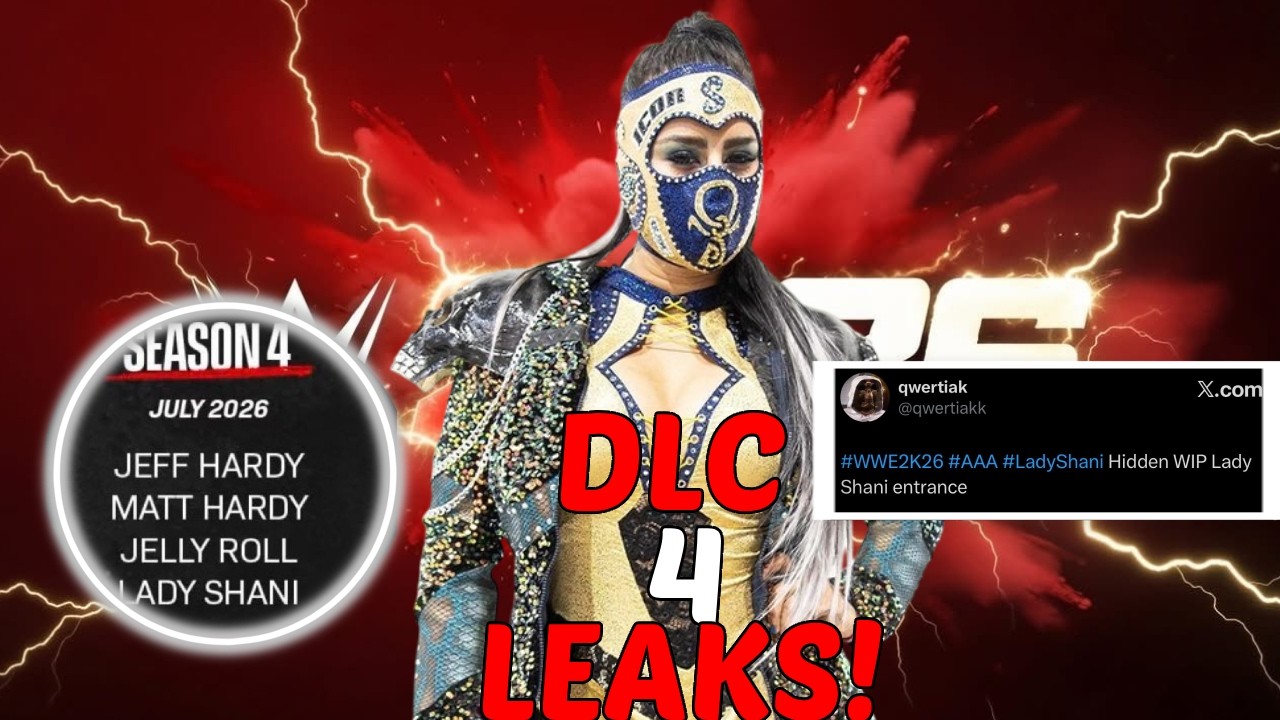 В WWE2K26 после обновления патча 1.04 обнаружен новый скрытый контент + утечки информации о новом...