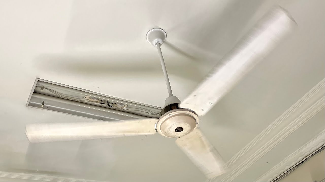 Rare NEMC 60&rdquo; Industrial Ceiling Fan | Pre Restoration!