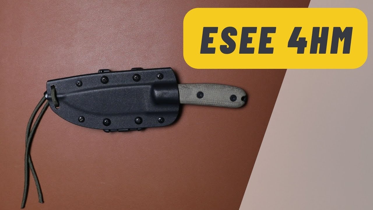 Esee 4HM - This is my BROOMstick!!  (handle)