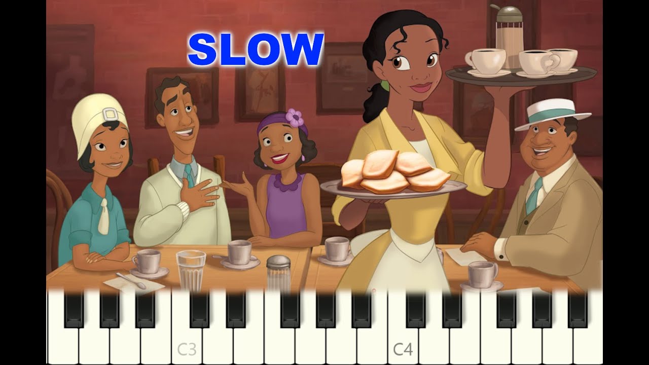 SLOW piano tutorial 